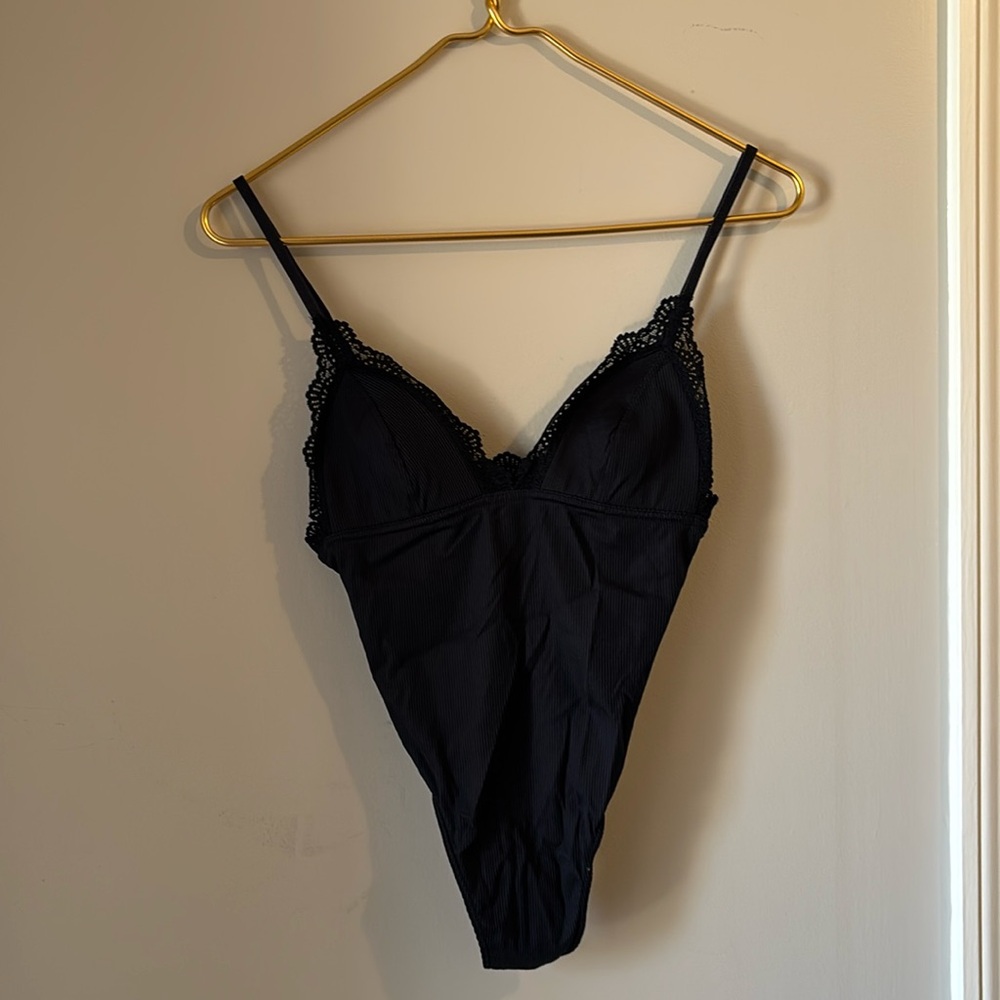 BLACK BODYSUIT, SIZE SMALL, NEW